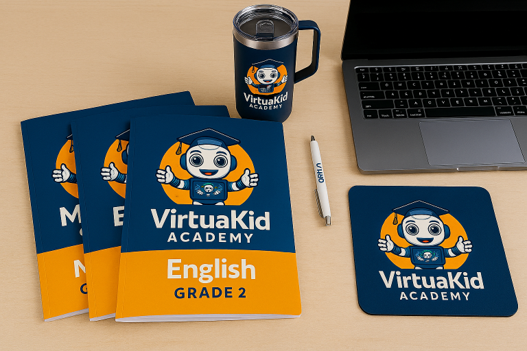 Learning material for first term included in the registration.